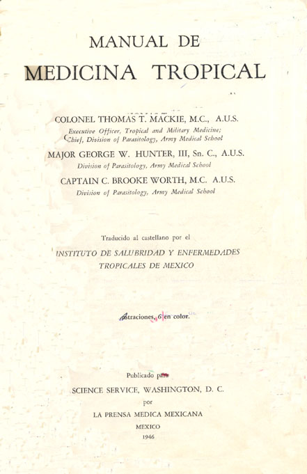 Manual de Medicina Tropical