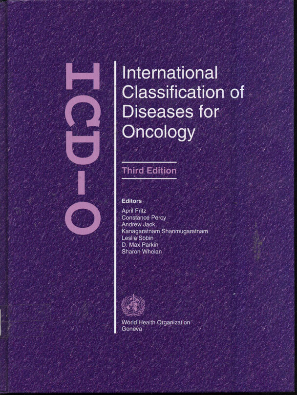 International classification of diseases for oncology
      <i>en</i>