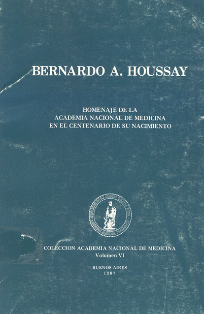 Homenaje de la academia nacional de medicina en el centenario de su nacimiento