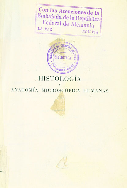 Histologia y anatomia microscopica humanas