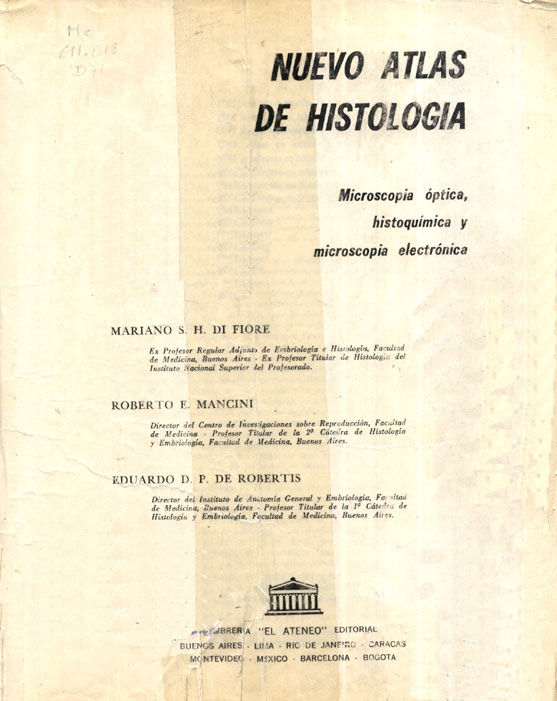 Nuevo Atlas de Histologia