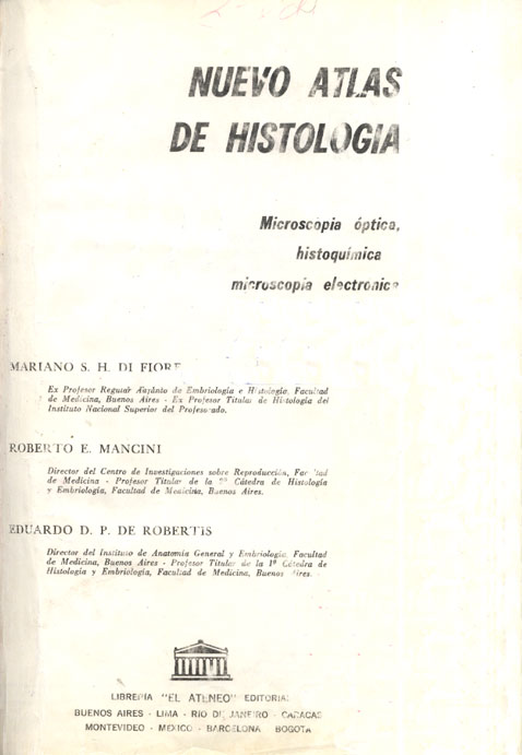 Nuevo Atlas de Histologia