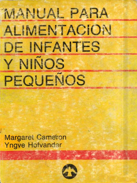Manual para alimentacion de infantes y Niños pequeños