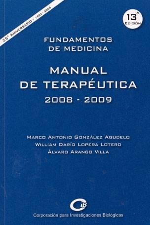 Fundamentos de medicina: manual de terapeútica 2008 - 2009