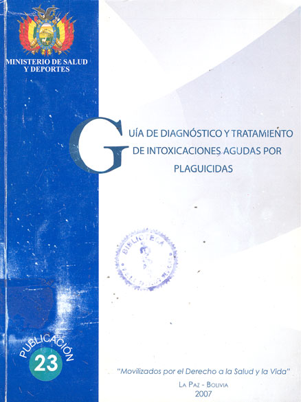 GuIa de diagnóstico y tratamiento de intoxicaciones agudas por plaguicidas