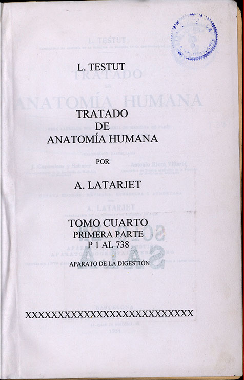 Tratado de Anatomia humana