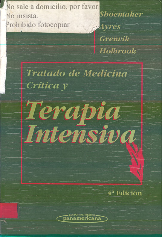 Tratado de Medicina Critica y Terapia Intensiva