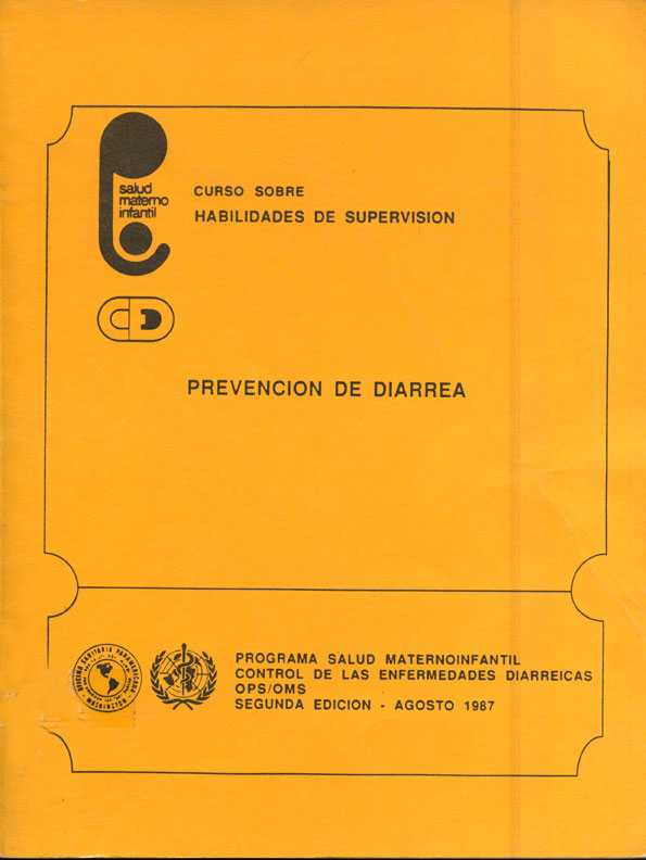 Curso sobre habilidades de supervisión: prevención de diarrea