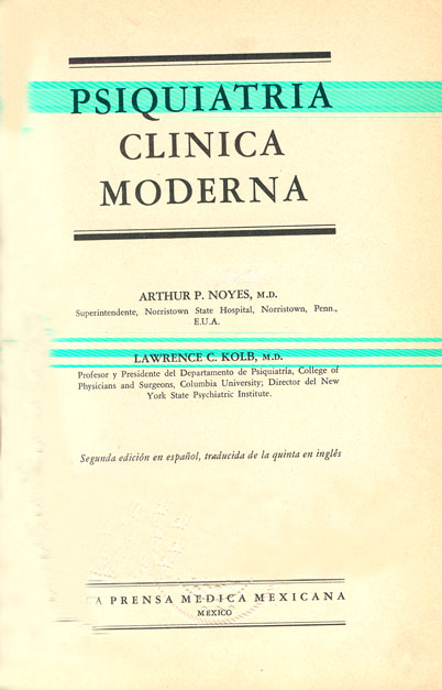 Psiquiatria clinica moderna