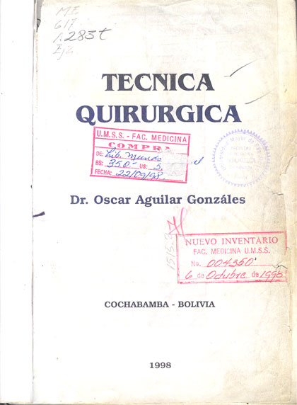 Tecnica quirurgica