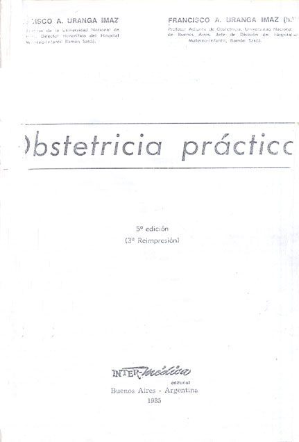 Obstetricia práctica