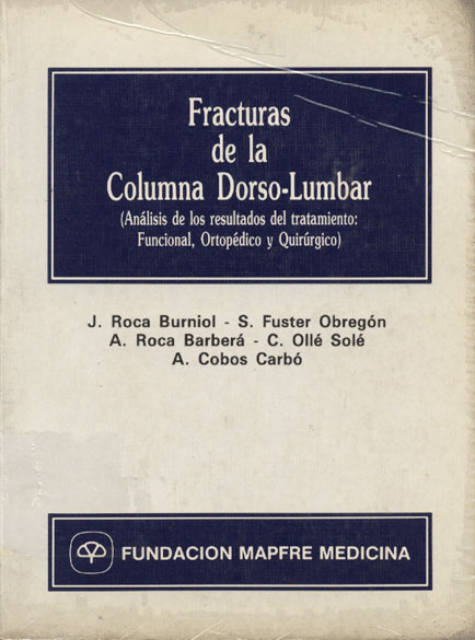 Fracturas de la columna dorso-lumbar