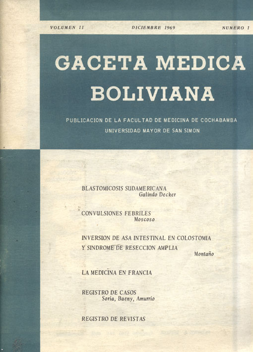 Gaceta Medica Boliviana