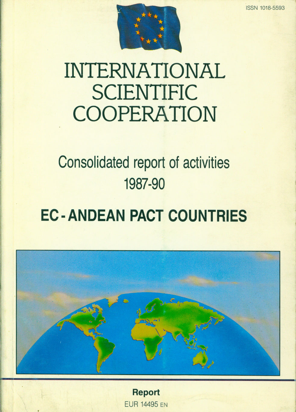 International Scientific Cooperation, Consolidated report of activities, 1987 - 90