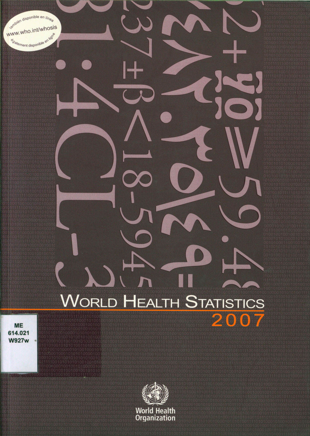 World health statistics 2007
      <i>en</i>