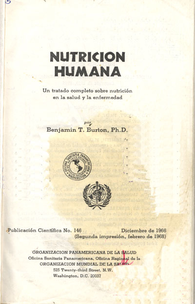 Nutrición humana: un tratado completo sobre nutrición en la salud y la enfermedad