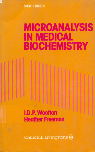 Microanalysis in medical biochemistry