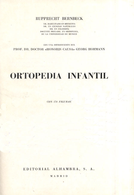 Ortopedia infantil