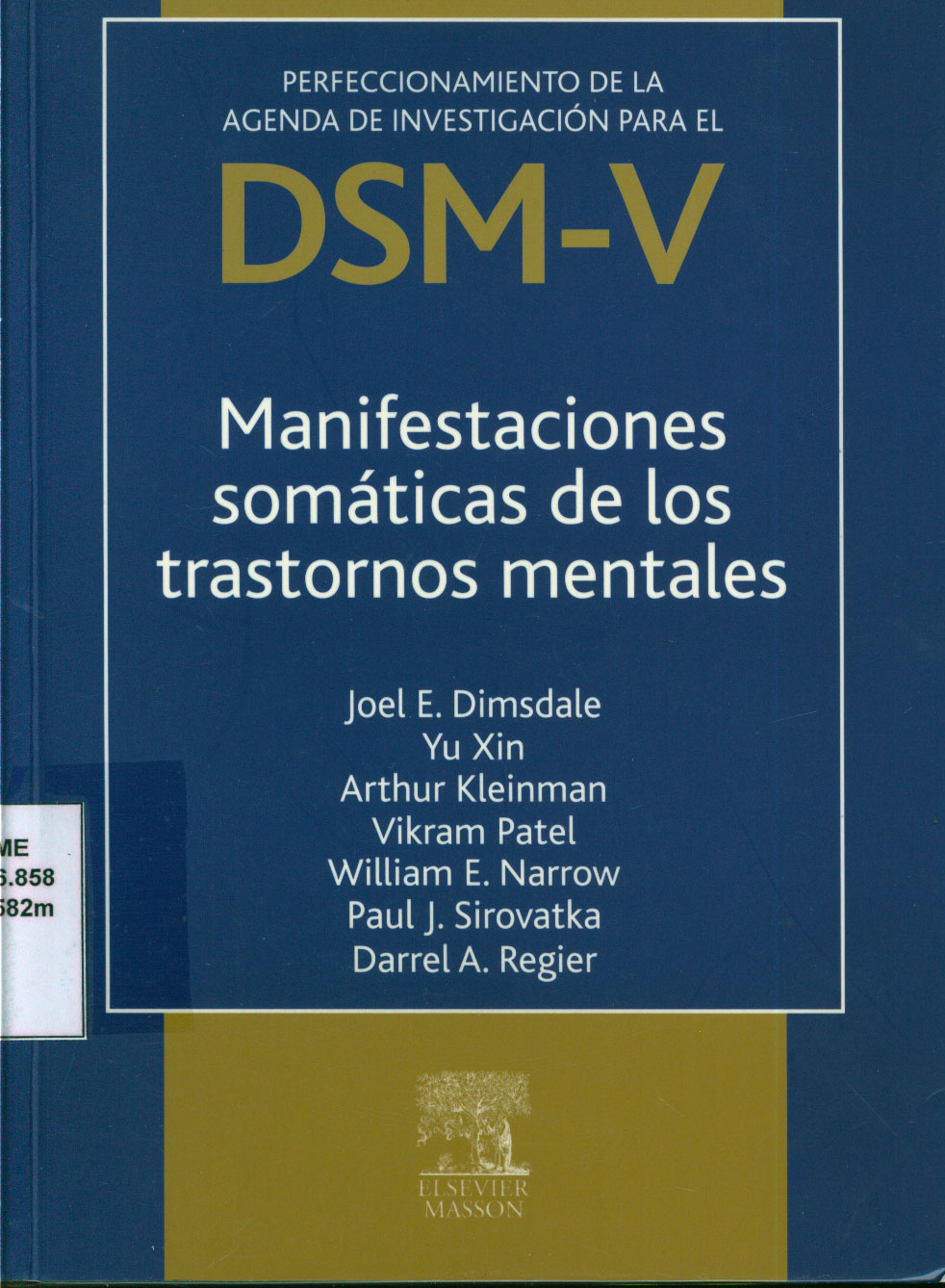 Manifestaciones somaticas de los trastornos mentales DSM-V
      <i>es</i>