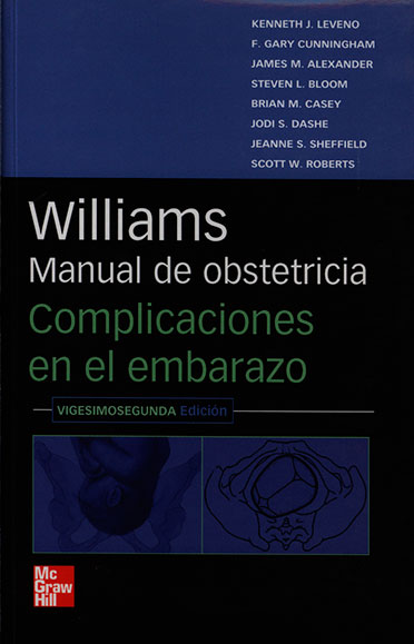 Manual de obstetricia: complicaciones en el embarazo. Williams
      <i>es</i>