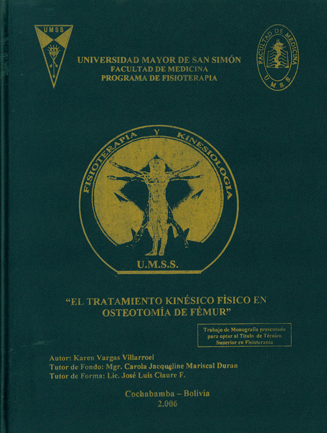 El Tratamiento Kinésico Físico en Osteotomía de Fémur