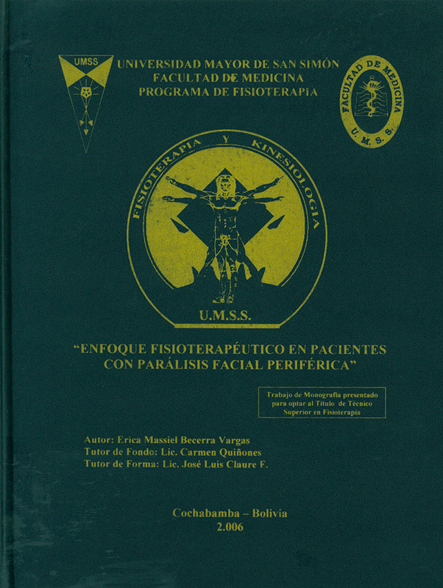 Enfoque fisioterapéutico en Pacientes con Parálisis Facial Periférica
      <i>es</i>