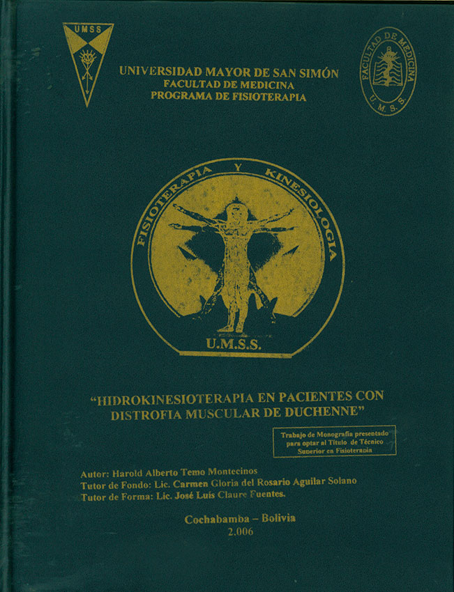 Hidrokinesioterapia en Pacientes con  Distrofia Muscular de Duchenne