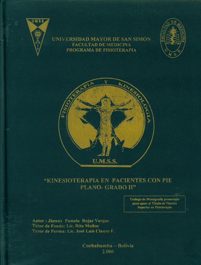 Kinesioterapia en Pacientes con Pie Plano-Grado II