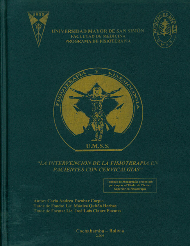 La Intervención de la Fisioterapia en Pacientes con Cervicalgias