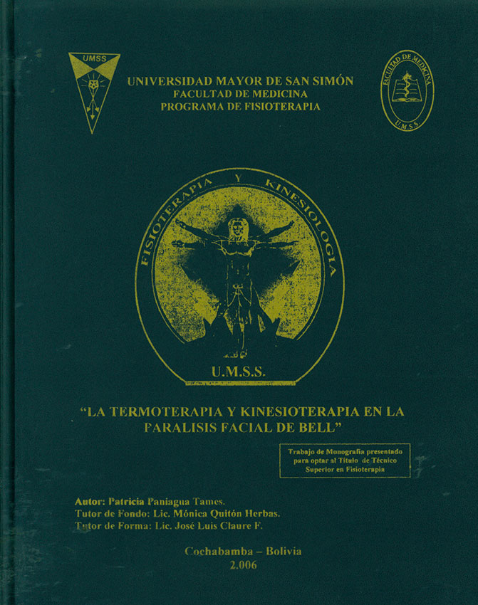 La Termoterapia y Kinesioterapia en la Paralisis Facial de Bell
