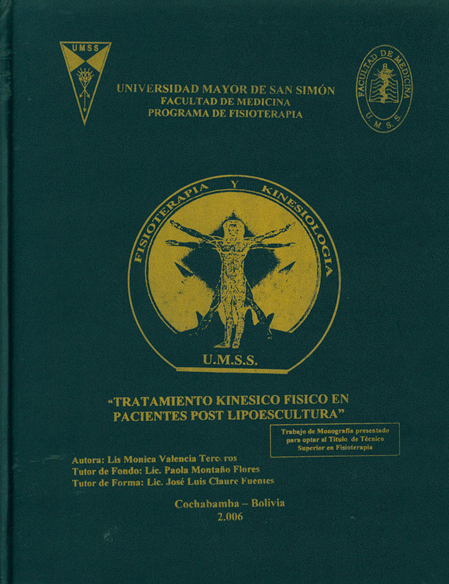 Tratamiento Kinesico Físico en Pacientes Post Lipoescultura