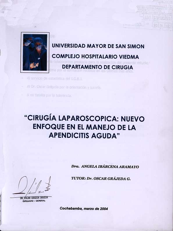Cirugía Laparoscópica: Nuevo Enfoque en el Manejo de la Apendicitis Aguda
