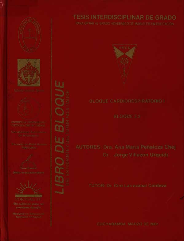 Bloque Cardiorespiratorio I, Bloque 3.3