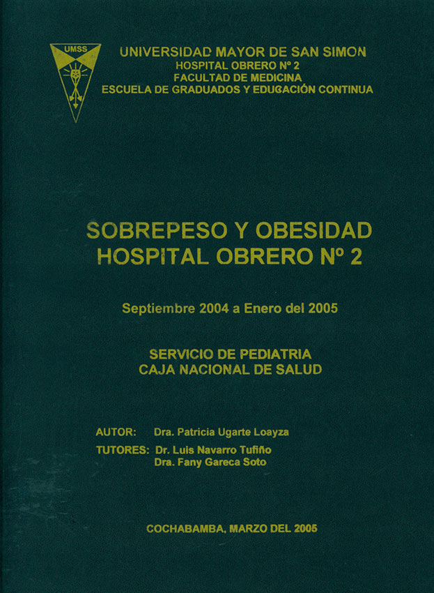 Sobrepeso y obesidad, Hospital Obrero Nº2
