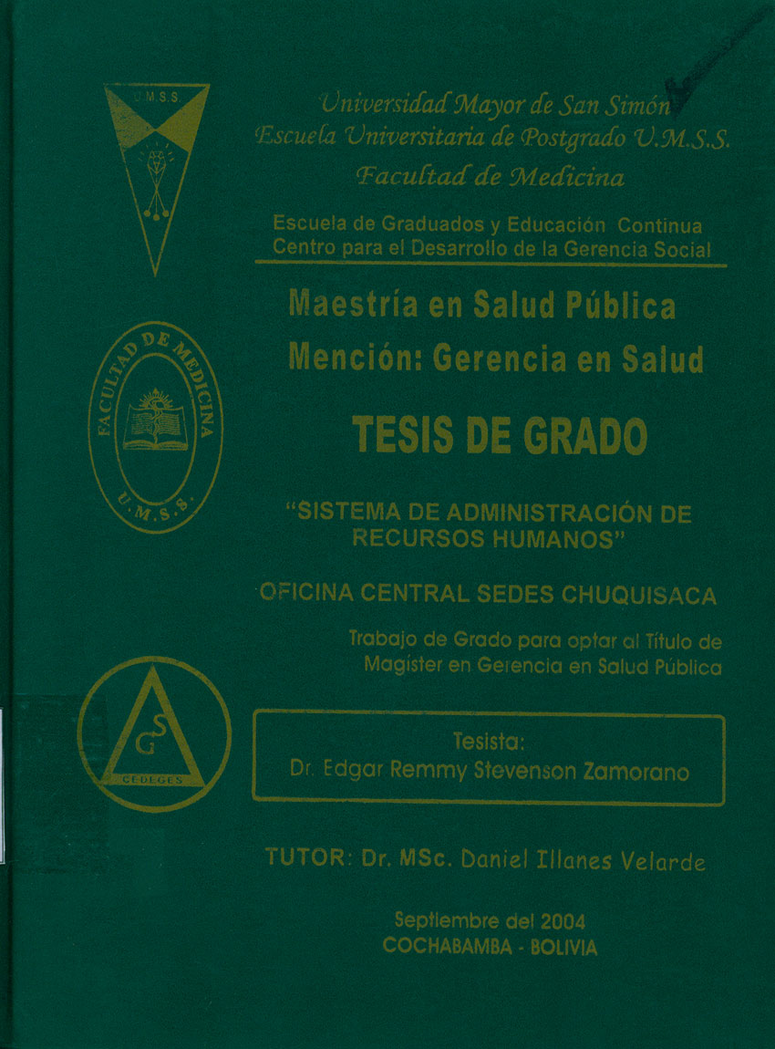 Sistema de Administración de Recursos Humanos