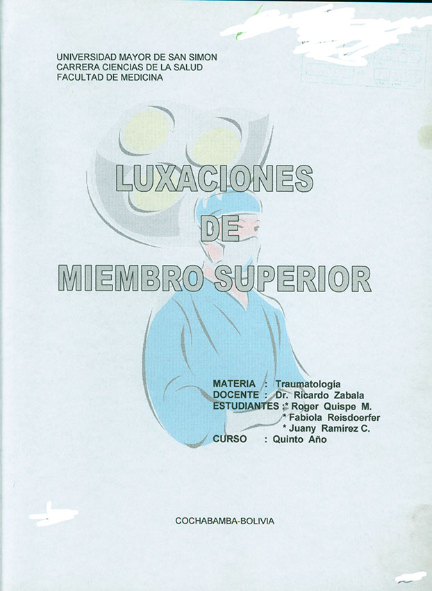 Luxaciones de Miembros Superiores