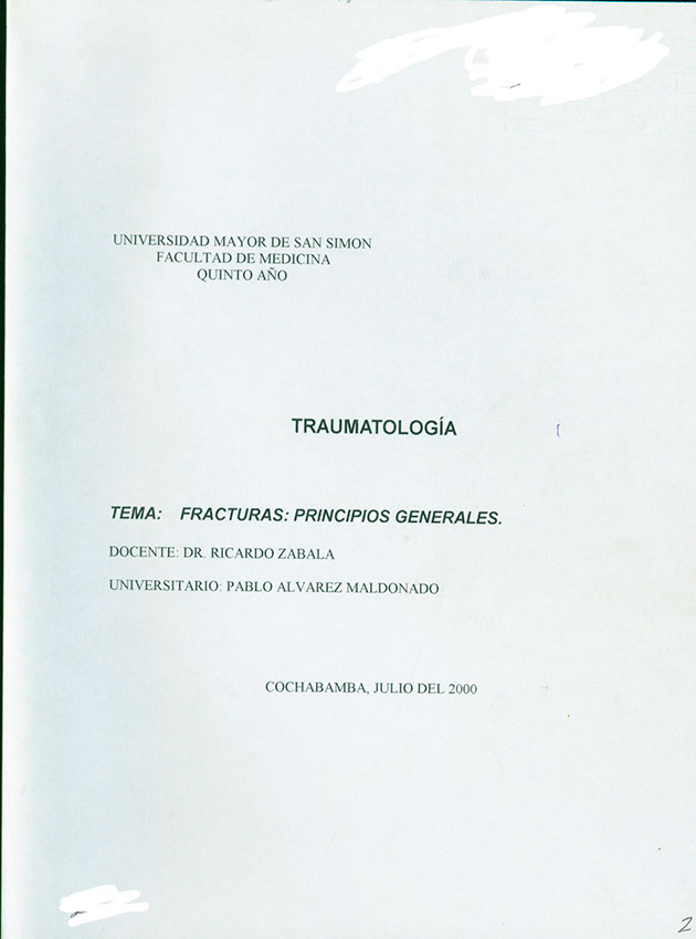 Traumatologia