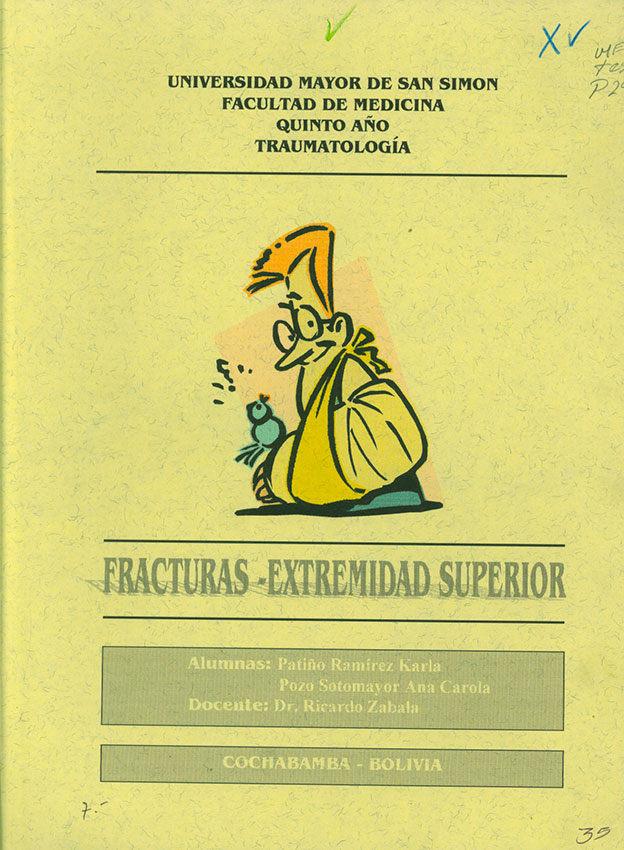 Fracturas - Extremidad Superior