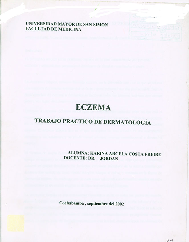 Eczema