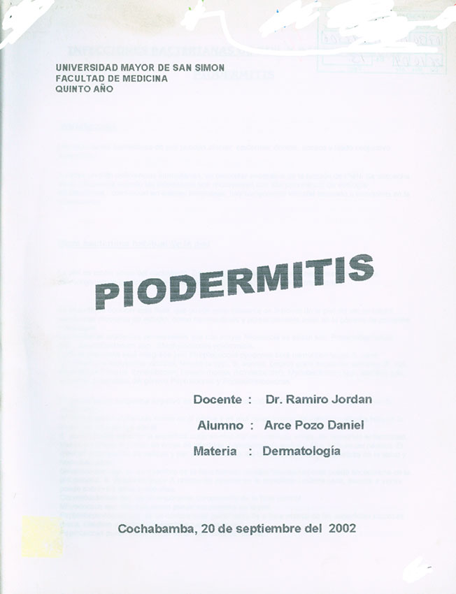 Piodermitis