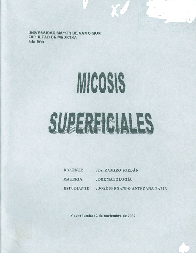 Micosis Superficiales