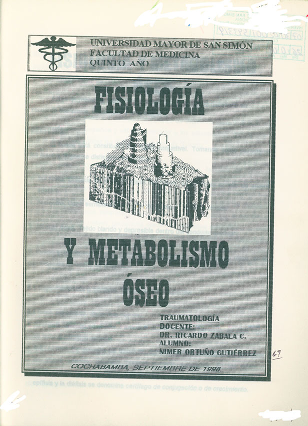 Fisiología y Metabolismo  Oseo