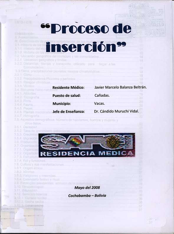 Proceso de Inserción