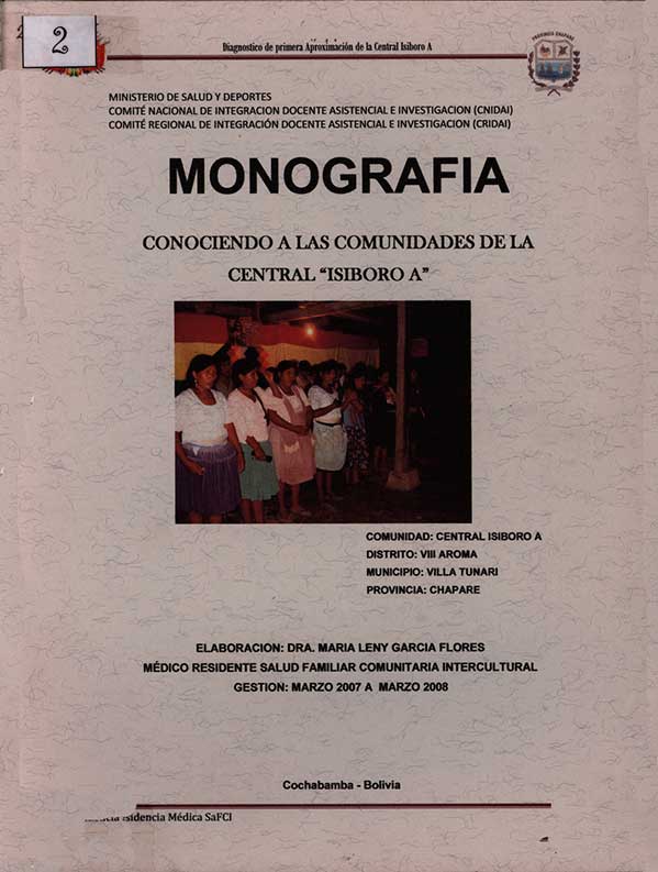 "Conociendo a las Comunidades de la Central ""Isiboro A"""