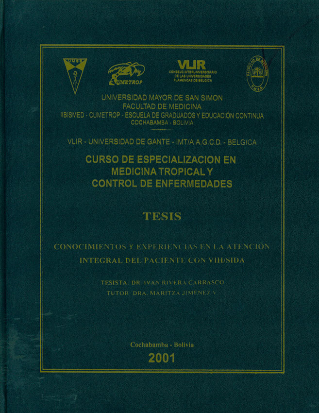 Conocimientos y experiencias en la atención integral del paciente con VIH/SIDA