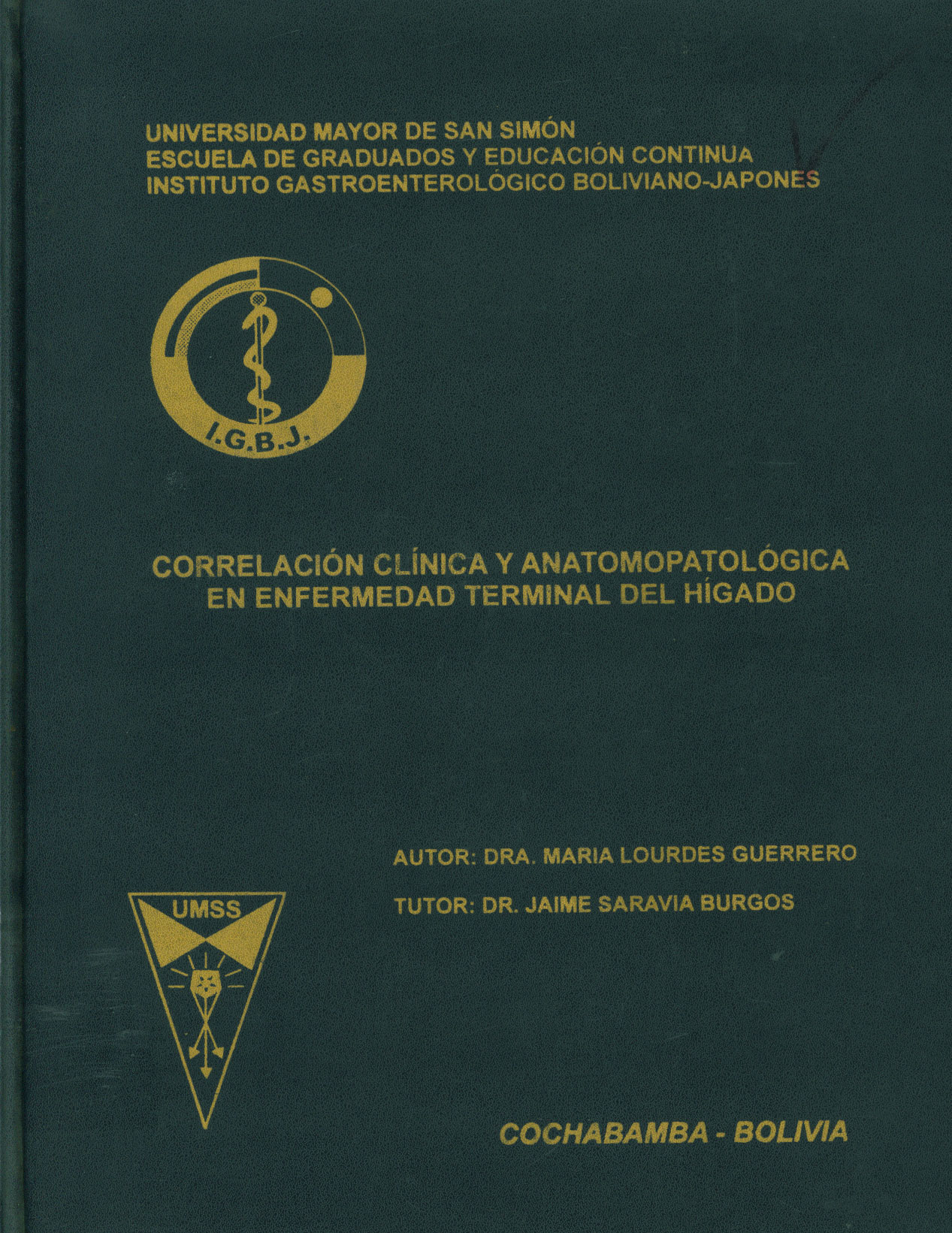 Correlación clínica y anatomopatológica en enfermedades terminal del hígado