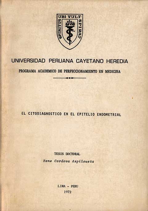 El citodiagnóstico en el epitelio endometrial
