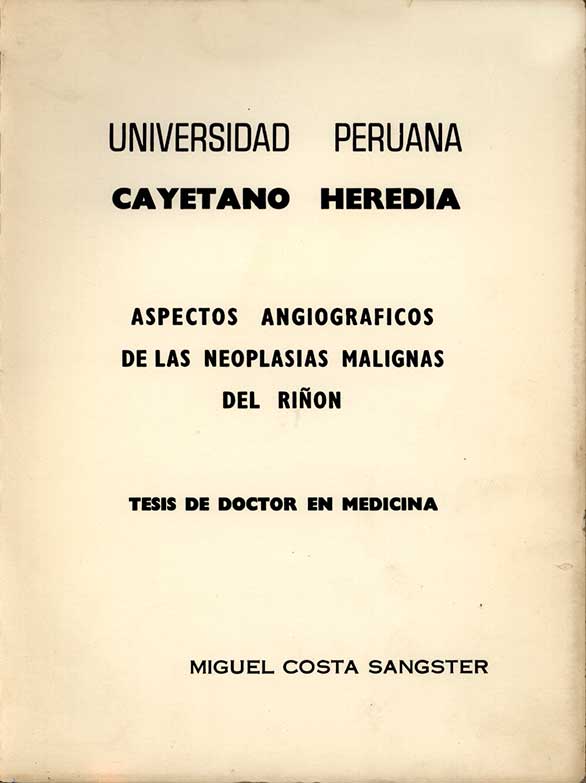 Aspectos angiogrßficos de las neoplasias malignas del riñon
