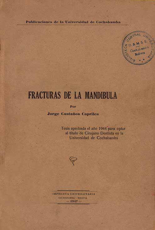 Fracturas de la mandíbula