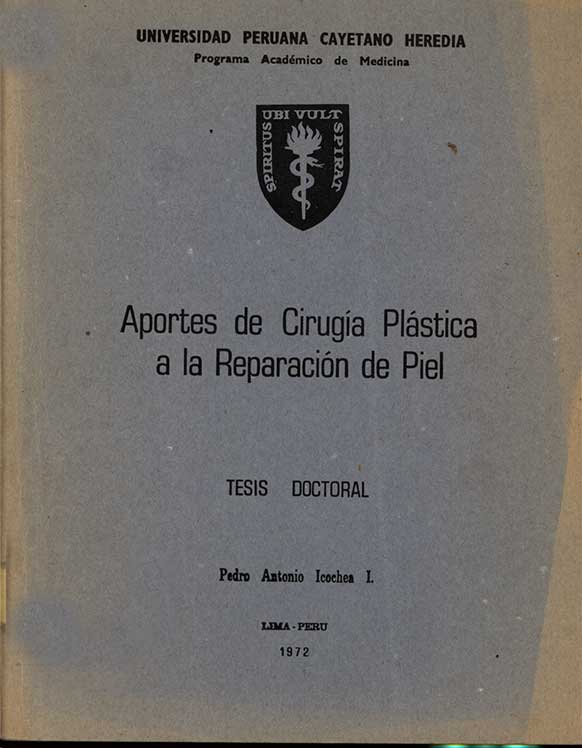 Aportes de cirugia plastica a la reparacion de piel
